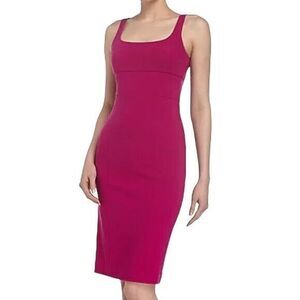 DVF  Pink Fuchsia Sleeveless Bridget Dress Size 8 $368 Diane‎ Von Furstenberg